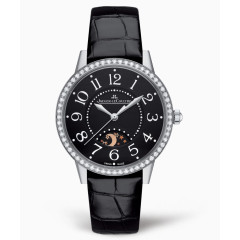 积家镶钻腕表手表黑色女表