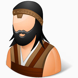 历史蛮族男性图标