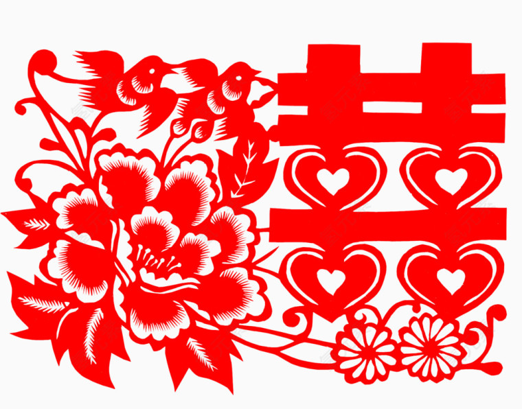 结婚喜字