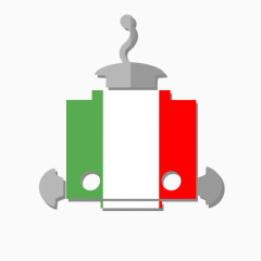 BOT国旗它意大利意大利机器人电报全球漫游的电报