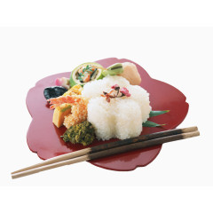 海鲜鱼子酱虾肉寿司