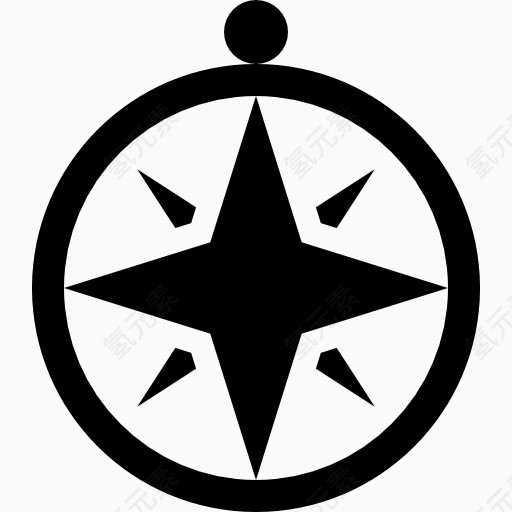 指南针图标