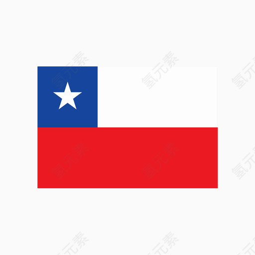 智利国旗图标