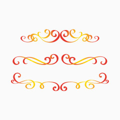 金色边框花纹底纹矢量图