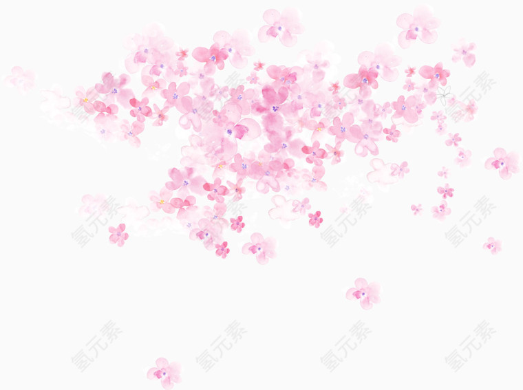水墨画花卉