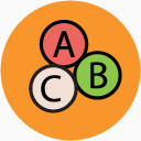 立体图标矢量图婴儿玩具图标