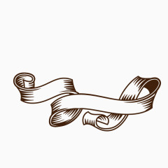 复古欧式装饰飘带