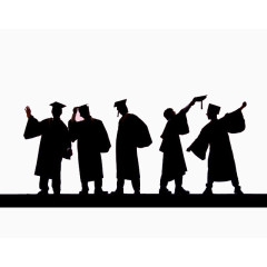 大学毕业季青春不散场背景装饰