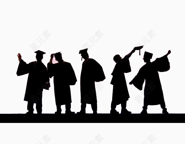 大学毕业季青春不散场背景装饰