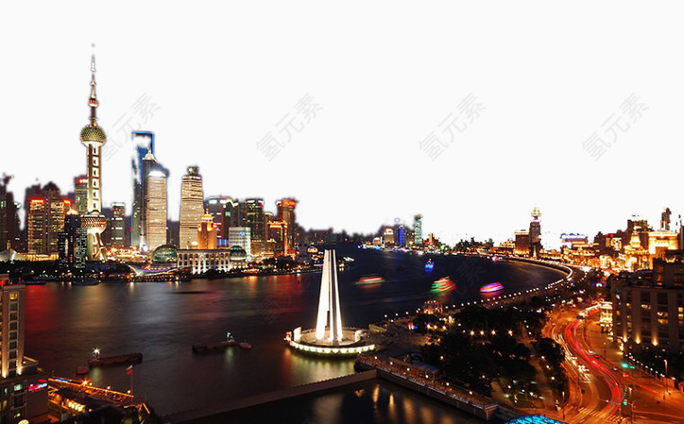 上海黄浦江夜景