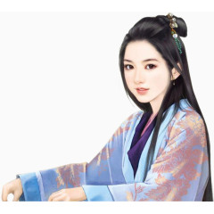 古风配饰图片素材手绘饰品