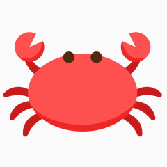 手绘风大螃蟹