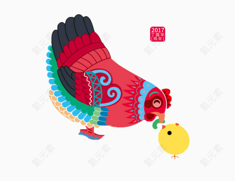 福鸡吉祥物