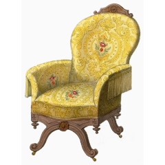 法国王室黄色椅子