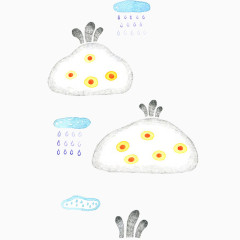 白云雨滴