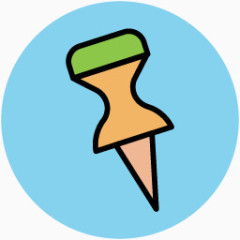 手绘图标学生素材