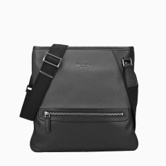 皮尔卡丹竖款单肩包