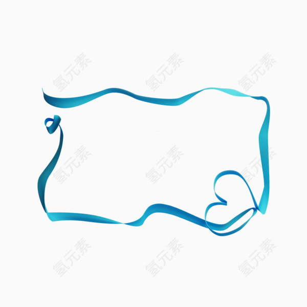 漂浮丝绸绸带