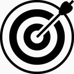 射箭目标图标