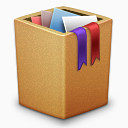 垃圾完整的Trash-Box-icons