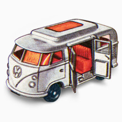 大众汽车露营者1960 -火柴盒汽车图标