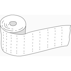 卡通手绘医疗纱布