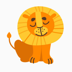 卡通小狮子