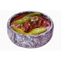 石锅牛肉图片素材