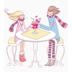 约会的男女朋友