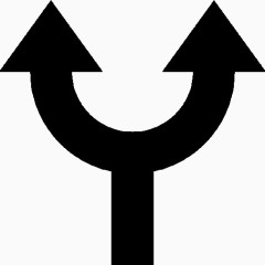 运输线路分裂图标