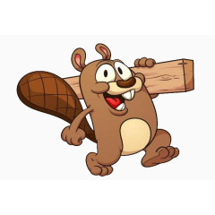 卡通松鼠