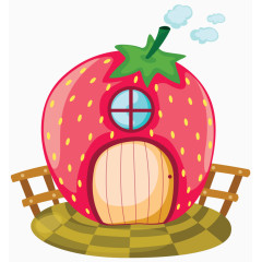 童话水果草莓小屋