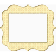 卡通手绘粉色立体边框