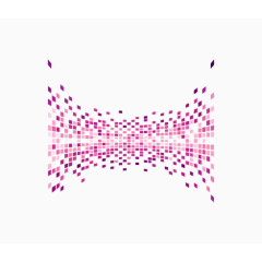 抽象方块碎块背景