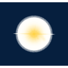 黄色镜头光晕摄影晕影