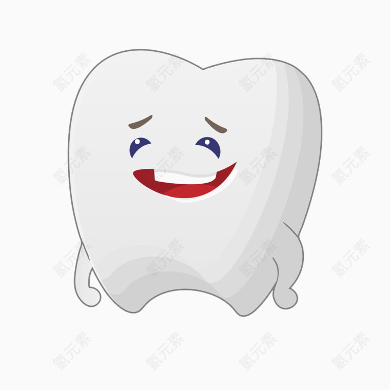 微笑的牙齿