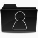 用户帐户简介人人类黑色优雅