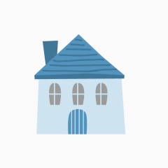 卡通素材手绘建筑素材