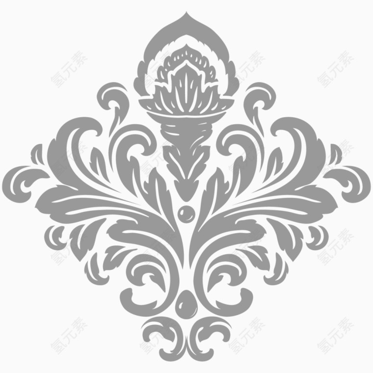 欧式复古花纹 