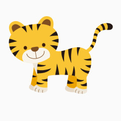 卡通老虎素材