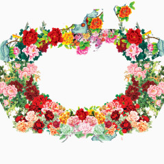 玫瑰花骈接爱心