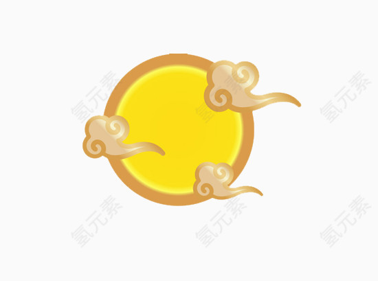 中秋圆月