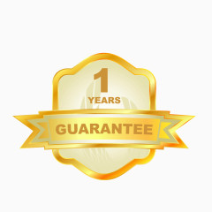 1黄金盾牌飘带图形