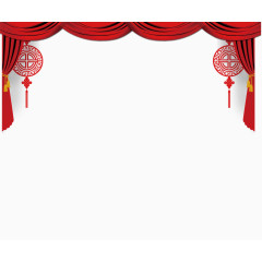 红色幕布
