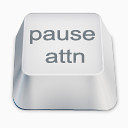 暂停经办人键盘按键图标