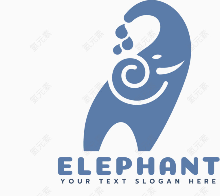 大象图标logo