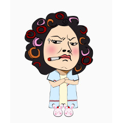 卡通人物包租婆