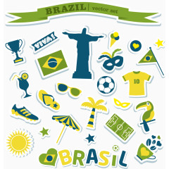 巴西里约奥运会装饰元素