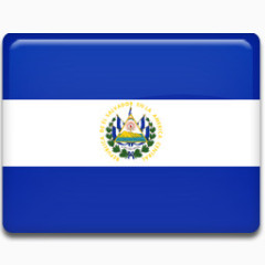 的萨尔瓦多国旗All-Country-Flag-Icons