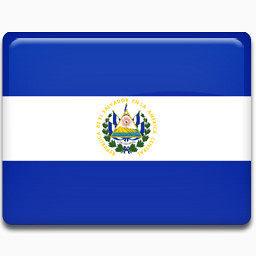 的萨尔瓦多国旗All-Country-Flag-Icons